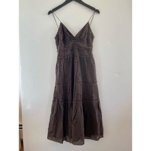 CLUB MONACO cotton silk dress